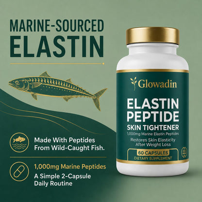 Elastin Peptides with 1.000mg of Pure Marine