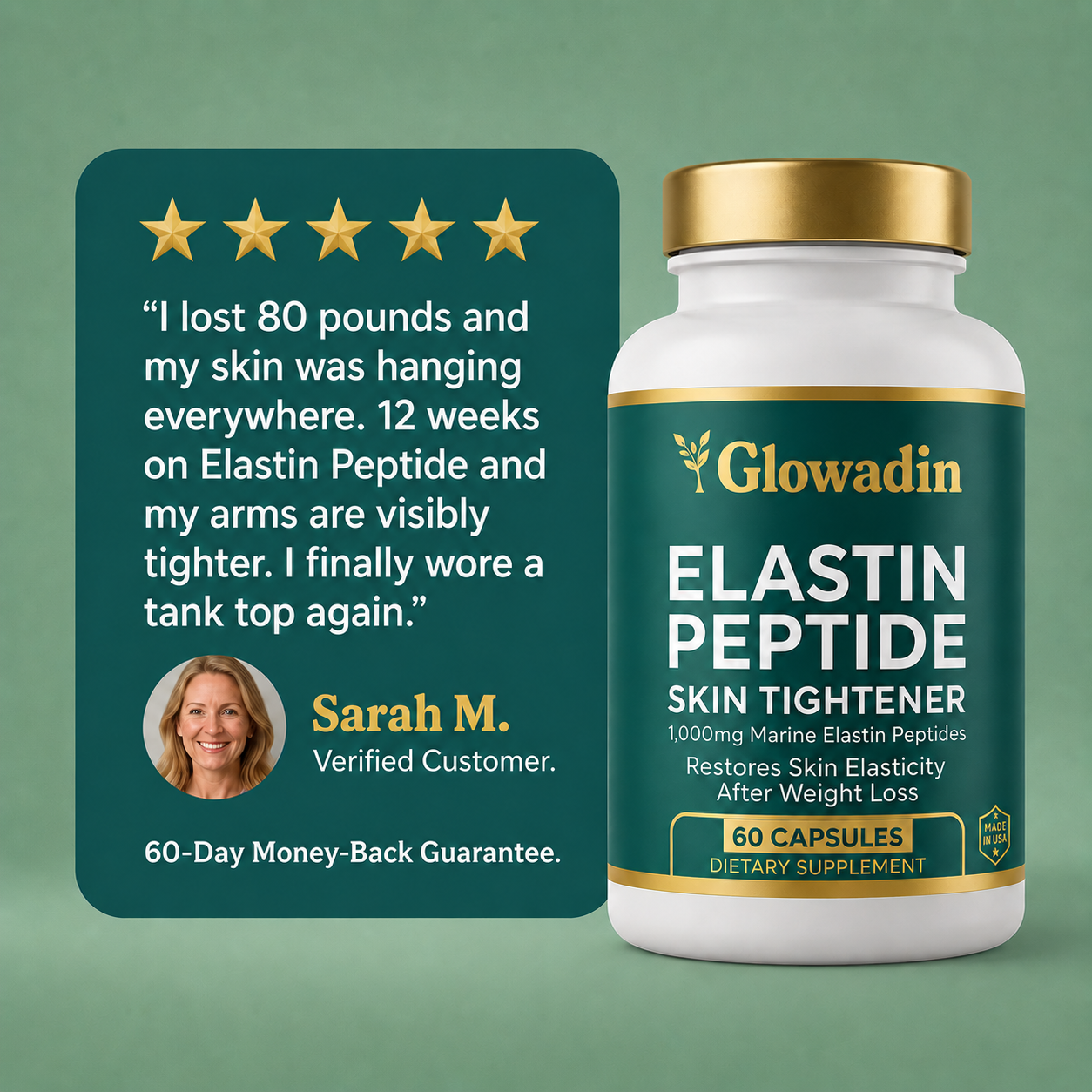 Elastin Peptide Skin Tightening Formula