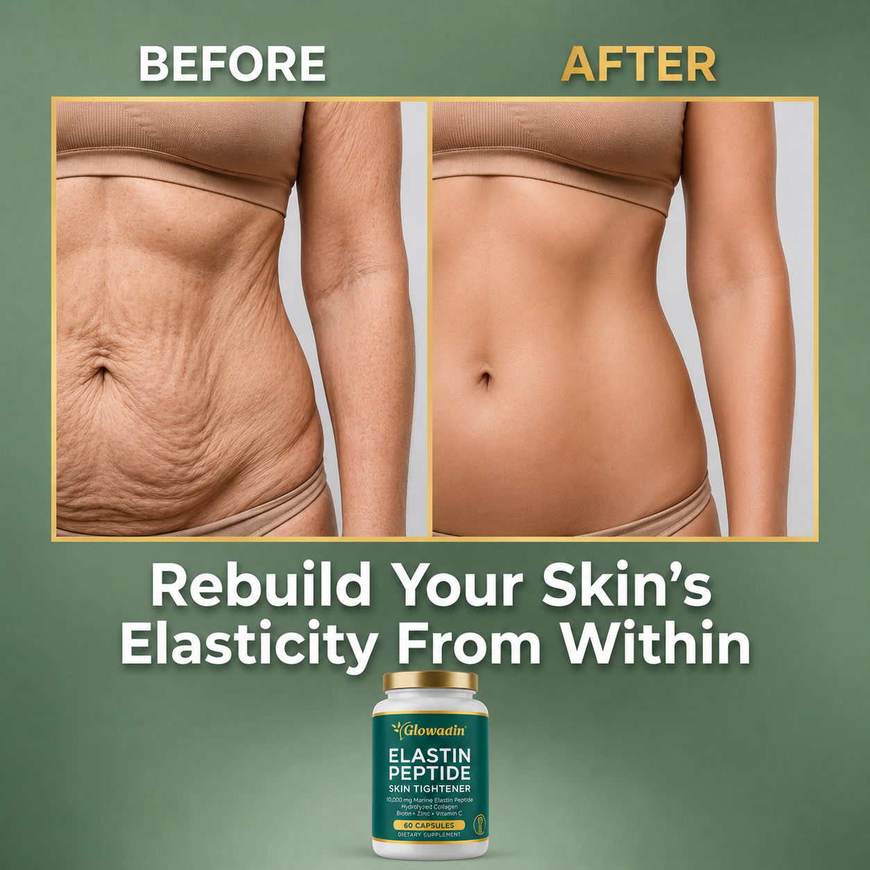 Elastin Peptide Skin Tightening Formula