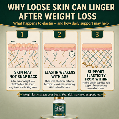 Elastin Peptides with 1.000mg of Pure Marine